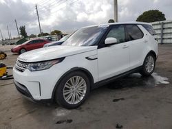 Land Rover salvage cars for sale: 2019 Land Rover Discovery HSE