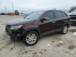 Salvage cars for sale at Oklahoma City, OK auction: 2014 KIA Sorento LX