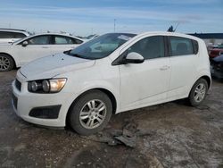 Chevrolet salvage cars for sale: 2013 Chevrolet Sonic LT