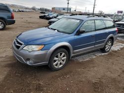 Salvage cars for sale at Colorado Springs, CO auction: 2009 Subaru Outback 2.5I