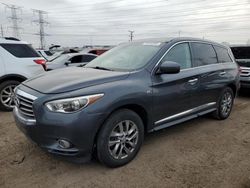 Salvage cars for sale at Elgin, IL auction: 2014 Infiniti QX60