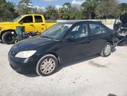 Honda salvage cars for sale: 2005 Honda Civic DX VP