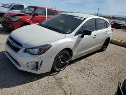 Salvage cars for sale at Tucson, AZ auction: 2014 Subaru Impreza