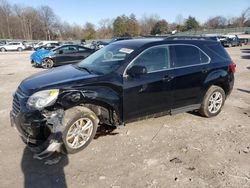 Salvage SUVs for sale at auction: 2016 Chevrolet Equinox LT