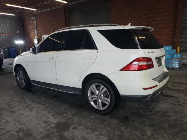 2012 Mercedes-Benz ML 350 4matic