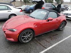 Salvage cars for sale from Copart Rancho Cucamonga, CA: 2016 Mazda MX-5 Miata Grand Touring