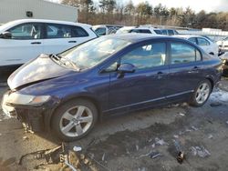 Salvage cars for sale at Exeter, RI auction: 2011 Honda Civic LX-S