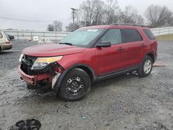 Salvage cars for sale at Gastonia, NC auction: 2013 Ford Explorer