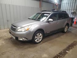 Salvage cars for sale from Copart West Mifflin, PA: 2010 Subaru Outback 2.5I Limited