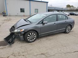 Salvage cars for sale at Tulsa, OK auction: 2009 Honda Civic EXL