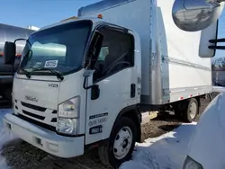 Salvage trucks for sale at Fort Wayne, IN auction: 2021 Isuzu NPR HD