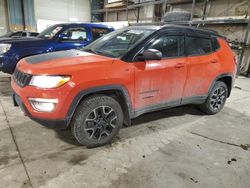 Jeep salvage cars for sale: 2019 Jeep Compass Trailhawk