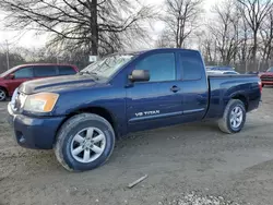 Salvage trucks for sale at Cicero, IN auction: 2010 Nissan Titan XE