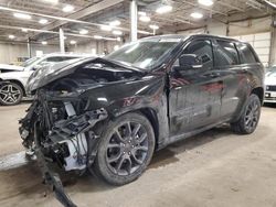 2021 Jeep Grand Cherokee Overland en venta en Blaine, MN