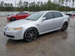 Salvage cars for sale from Copart Harleyville, SC: 2005 Acura TL