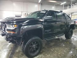 Salvage cars for sale at Littleton, CO auction: 2017 Chevrolet Silverado K1500 LT