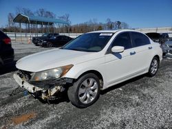 Salvage cars for sale at Spartanburg, SC auction: 2009 Honda Accord EXL