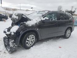 Vehiculos salvage en venta de Copart Northfield, OH: 2015 Honda CR-V EX