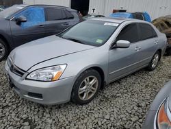 Salvage cars for sale at Windsor, NJ auction: 2007 Honda Accord EX