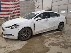 Salvage cars for sale at Columbia, MO auction: 2017 Ford Fusion SE