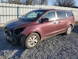 Salvage cars for sale at Gastonia, NC auction: 2017 KIA Sedona LX