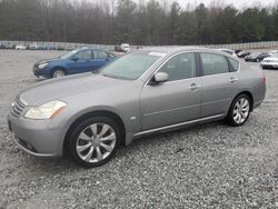 Salvage cars for sale at Gainesville, GA auction: 2007 Infiniti M35 Base