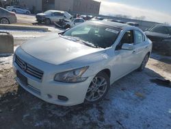 Salvage cars for sale at Kansas City, KS auction: 2013 Nissan Maxima S