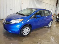 Salvage cars for sale at Franklin, WI auction: 2015 Nissan Versa Note S