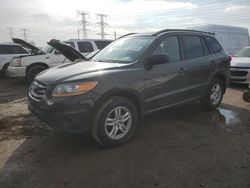 Salvage cars for sale at Elgin, IL auction: 2010 Hyundai Santa FE GLS