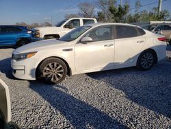 Salvage cars for sale at Riverview, FL auction: 2016 KIA Optima EX