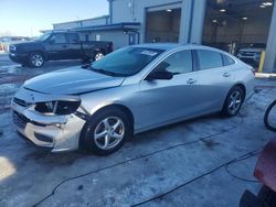 Salvage cars for sale at Wayland, MI auction: 2016 Chevrolet Malibu LS