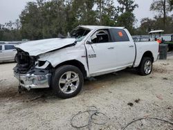 Salvage cars for sale at Ocala, FL auction: 2018 Dodge RAM 1500 SLT