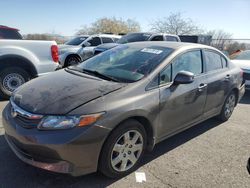 Honda Vehiculos salvage en venta: 2012 Honda Civic EX