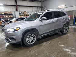 Salvage cars for sale at Rogersville, MO auction: 2019 Jeep Cherokee Latitude Plus