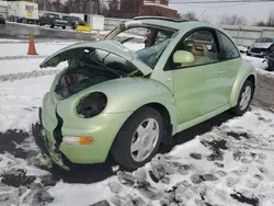 Salvage cars for sale at New Britain, CT auction: 2000 Volkswagen New Beetle GLS