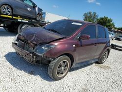 Salvage cars for sale at Opa Locka, FL auction: 2005 Scion XA