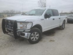 Salvage cars for sale at Kansas City, KS auction: 2016 Ford F150 Supercrew