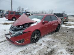 Salvage cars for sale from Copart Pekin, IL: 2011 Ford Fusion SEL