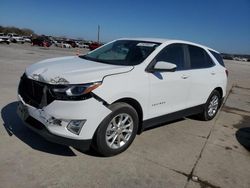 Salvage cars for sale at Grand Prairie, TX auction: 2021 Chevrolet Equinox LT