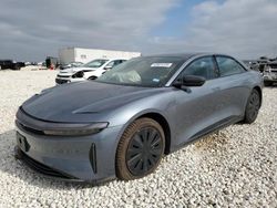 Salvage cars for sale at Temple, TX auction: 2025 Lucid Motors AIR Pure