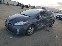 Salvage cars for sale at Martinez, CA auction: 2011 Toyota Prius