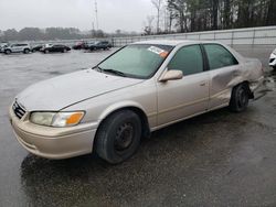 Toyota salvage cars for sale: 2001 Toyota Camry CE