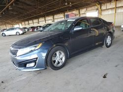 Salvage Cars with No Bids Yet For Sale at auction: 2015 KIA Optima LX