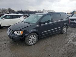 Salvage cars for sale at Duryea, PA auction: 2013 Chrysler Town & Country Touring