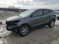 Salvage cars for sale at Cahokia Heights, IL auction: 2017 Ford Escape SE