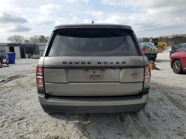 2019 Land Rover Range Rover HSE