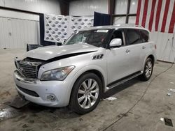 Salvage cars for sale at Byron, GA auction: 2012 Infiniti QX56