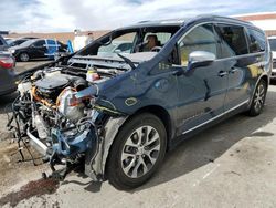 Salvage cars for sale at North Las Vegas, NV auction: 2022 Chrysler Pacifica Hybrid Pinnacle