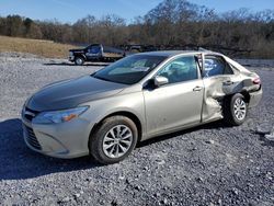 Salvage cars for sale at Cartersville, GA auction: 2015 Toyota Camry LE