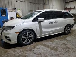 Salvage cars for sale at Tulsa, OK auction: 2019 Honda Odyssey Elite